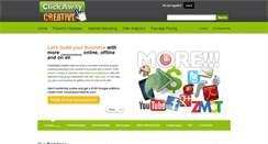 Desktop Screenshot of clickawaycreative.com