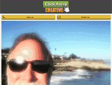 Tablet Screenshot of clickawaycreative.com